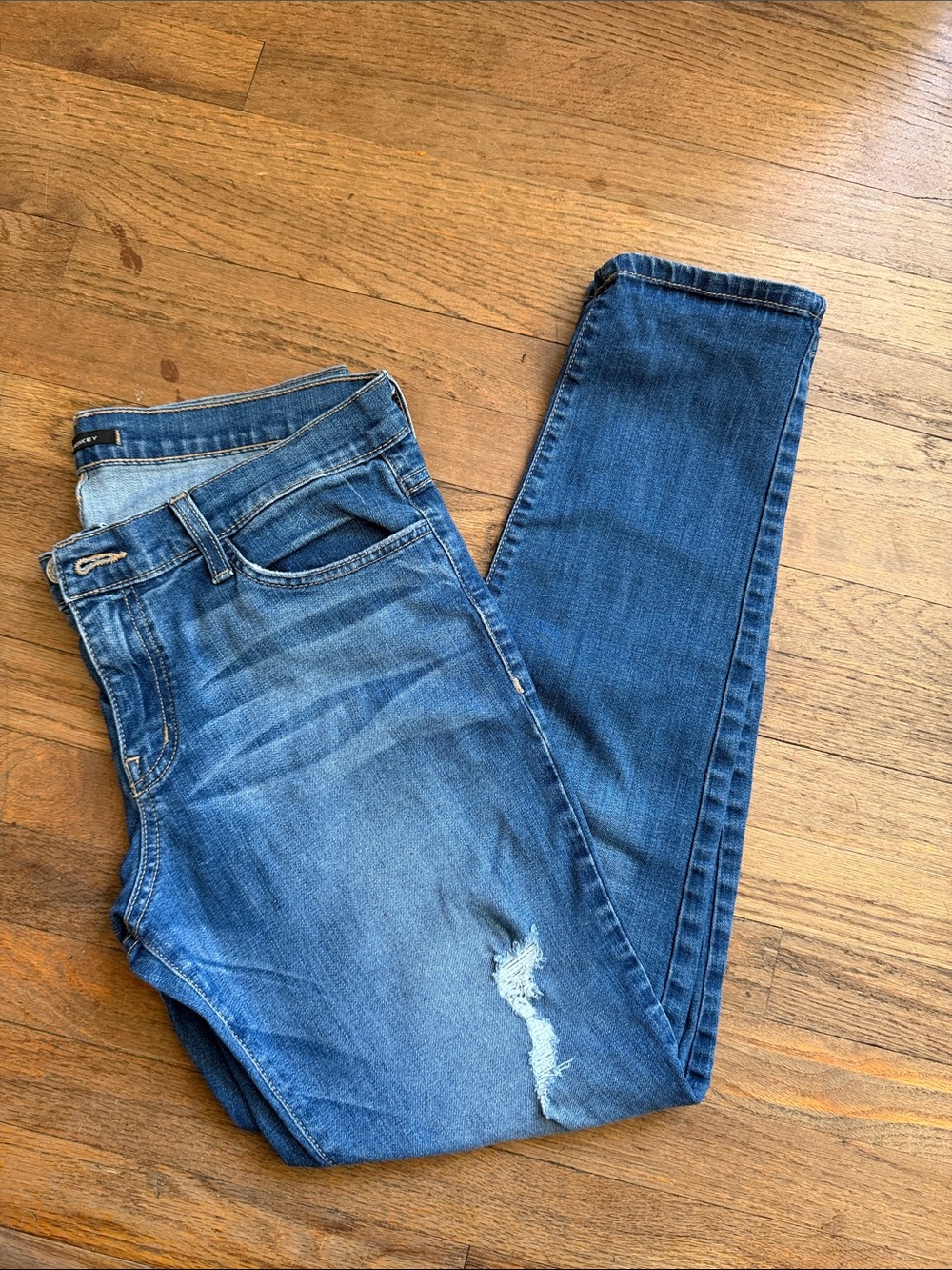 Flying Monkey Women’s Boot Cut Jeans - Medium Blue Wash